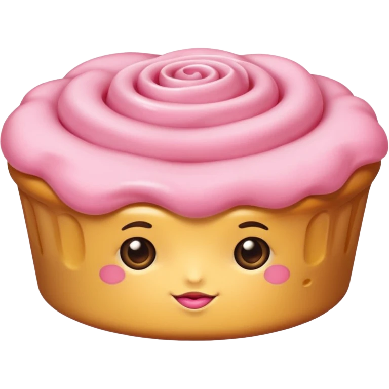 doce rosa emoji