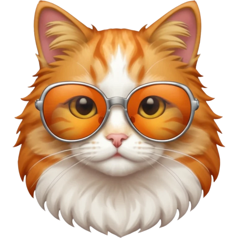 Cat wearing sunglasses emoji