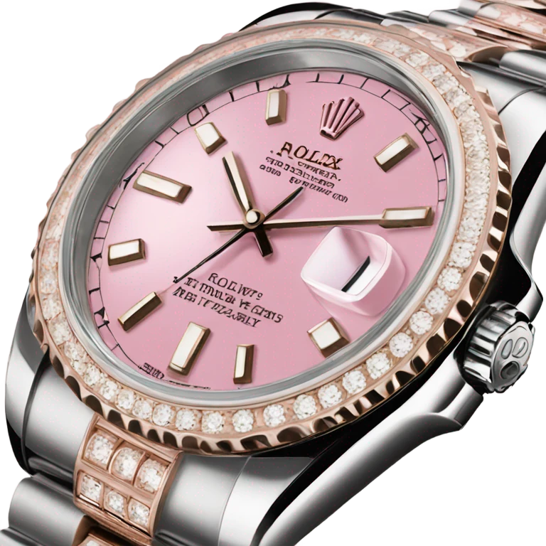 rolex pink emoji