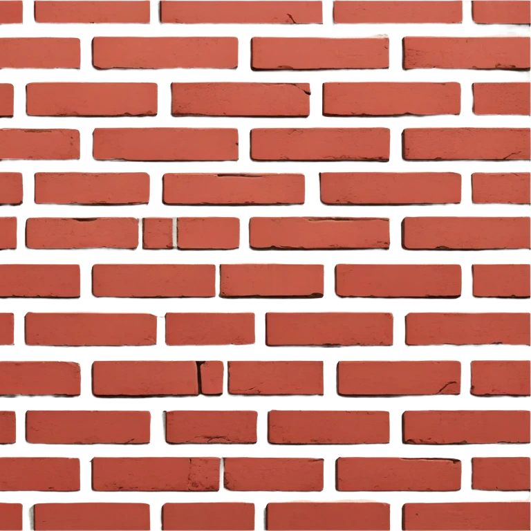 brick wall in profile view emoji