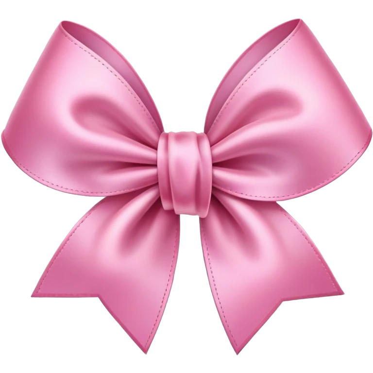 Pembe kurdele emoji