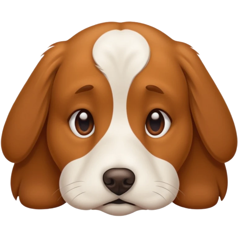  Tired dog  emoji