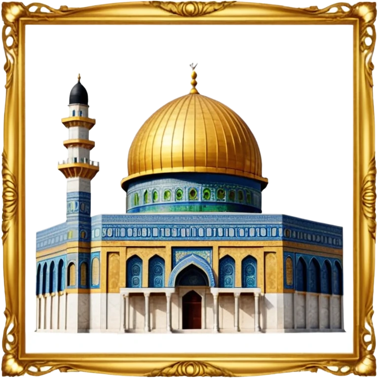 Dome of the rock, Palestine emoji