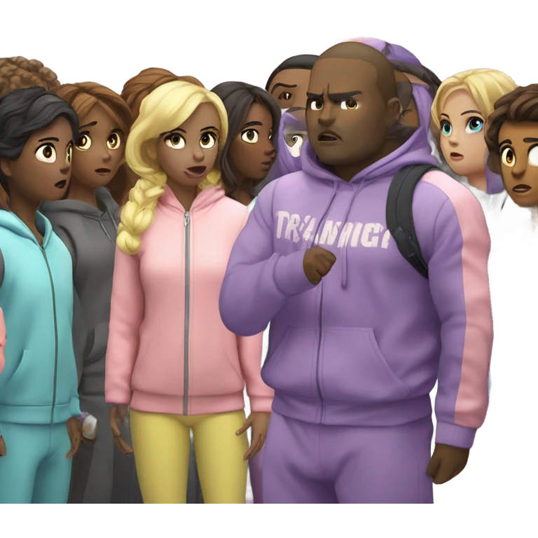 Squid games tv show emoji