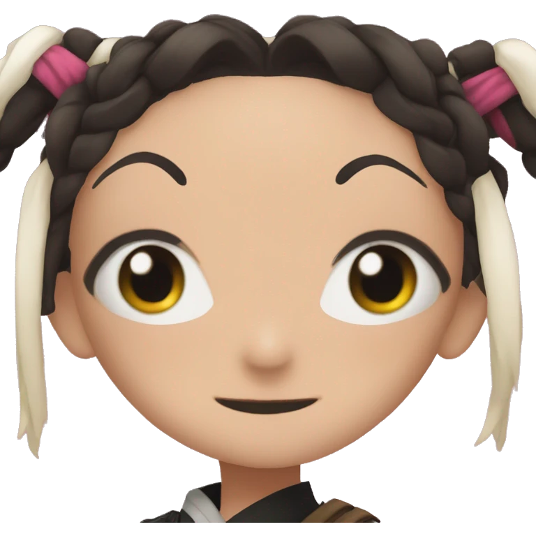 Nezuko from Demon Slayer emoji