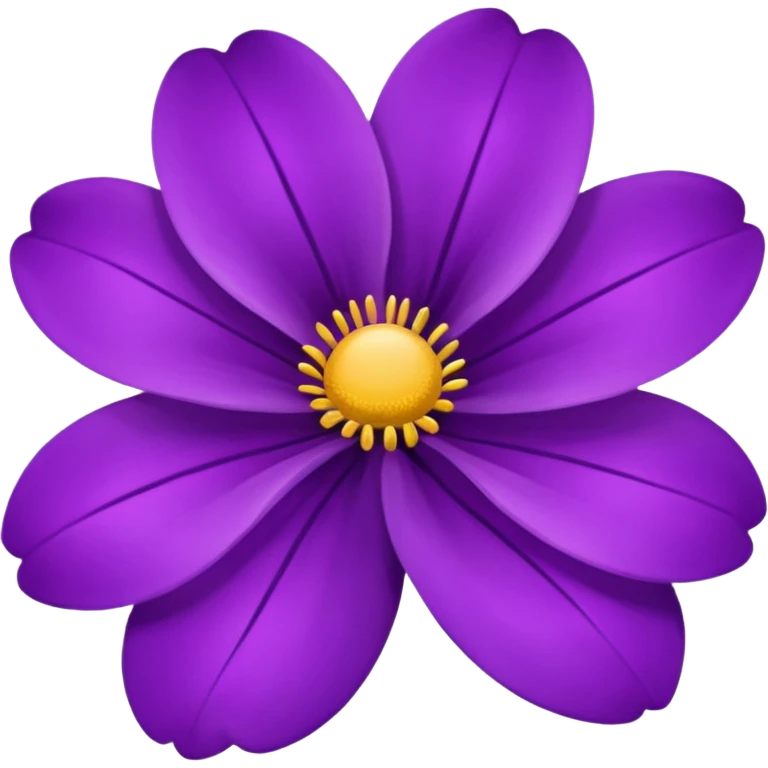 purple flower emoji