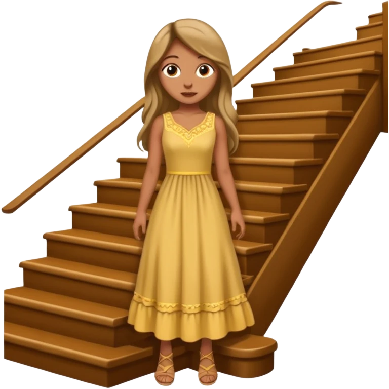 woman on stair emoji