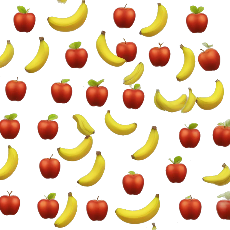 apples and bananas emoji