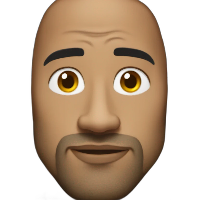 The rock emoji