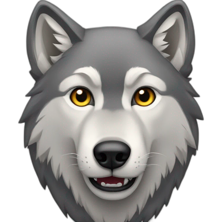 Wolf emoji