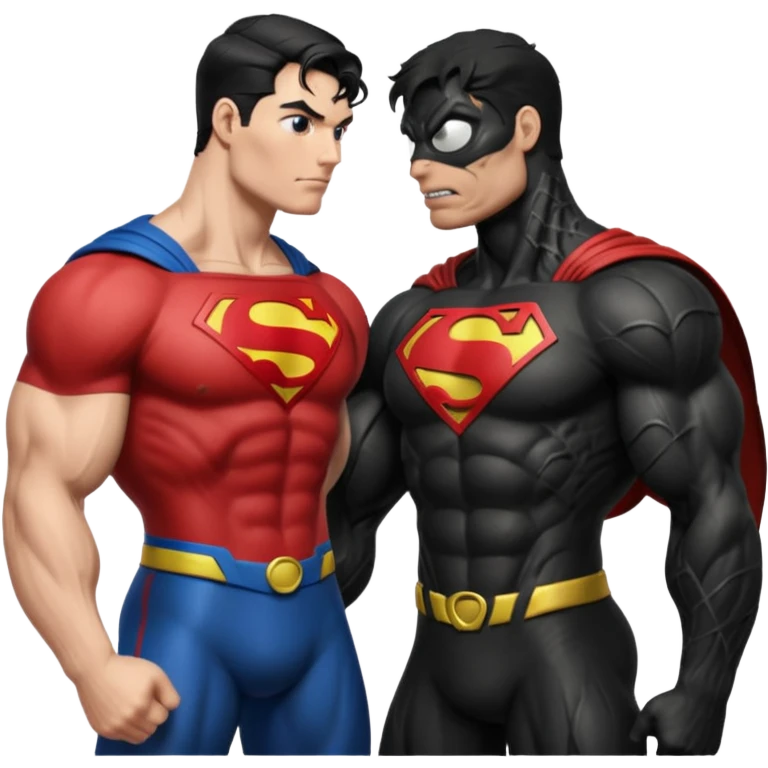 superman vs venom emoji