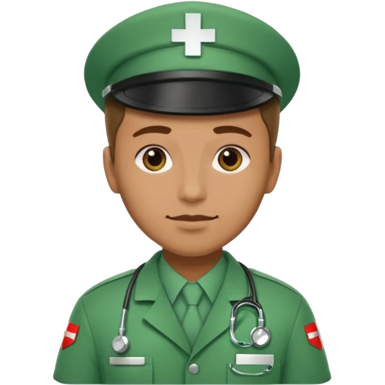 medic being accepted on a hospital emoji
