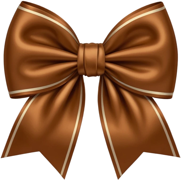 laço marrom emoji