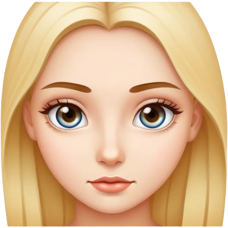 دختر چشم قشنگ emoji