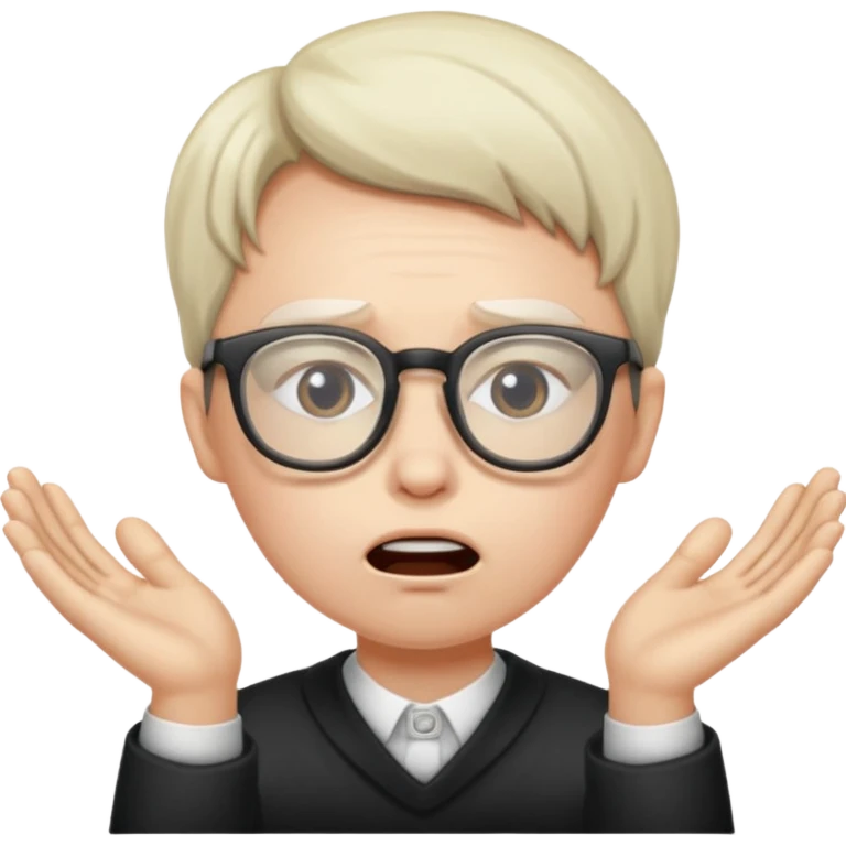 nerd plead emoji
