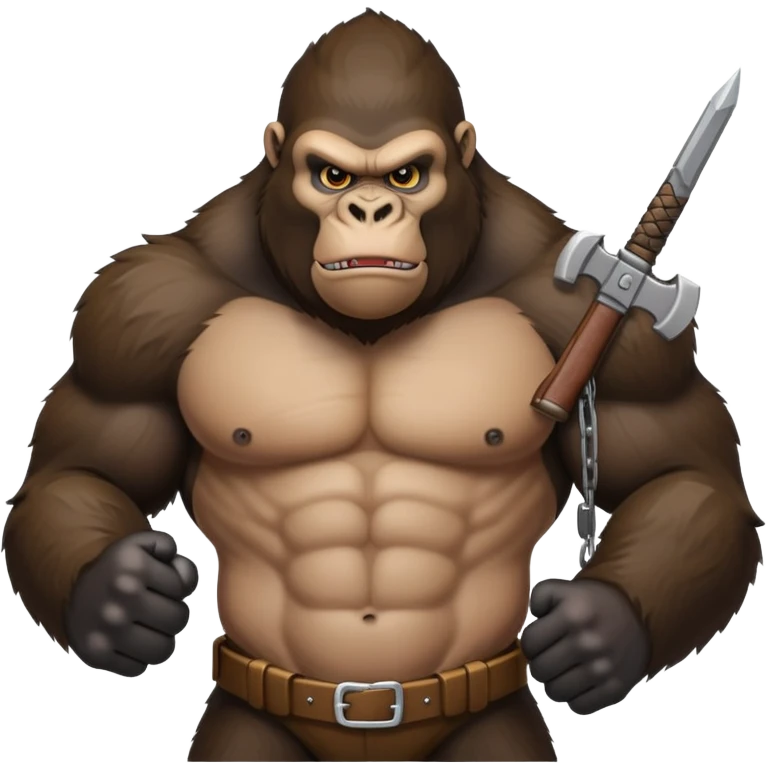 Crime gorilla emoji