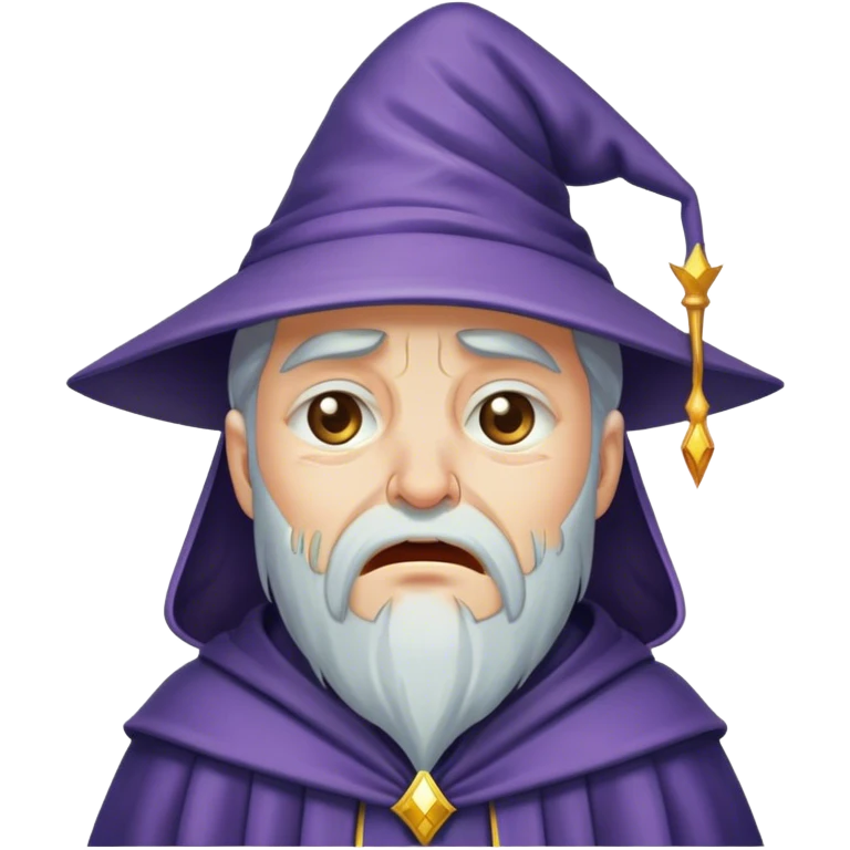 wizard crying  emoji