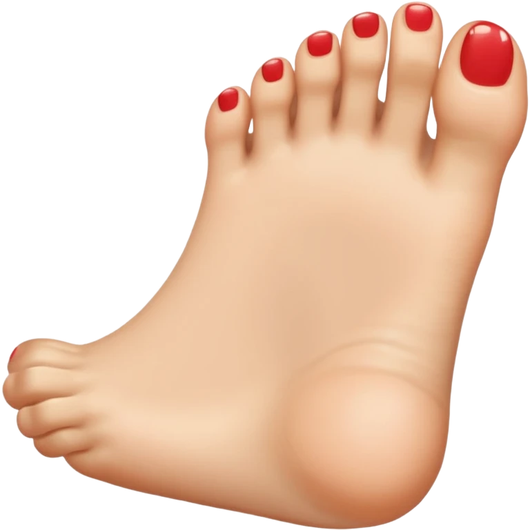 Left foot emoji