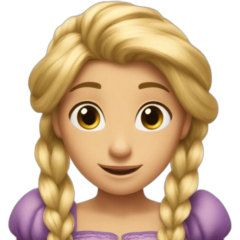 rapunzel emoji