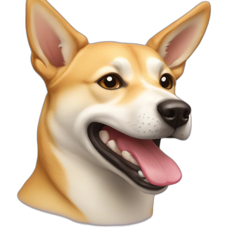 laughingcarolina dog emoji