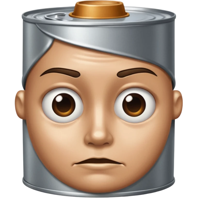 no expression tincan emoji