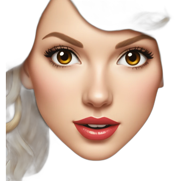 taylor-swift-selfie-milk-on-face-dripping emoji