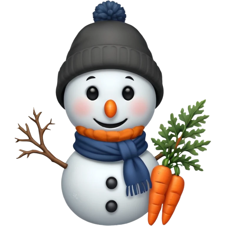 snowman with outfits  emoji