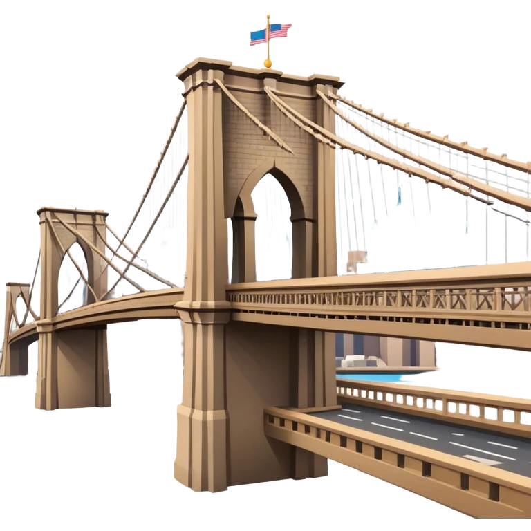 Brooklyn bridge emoji
