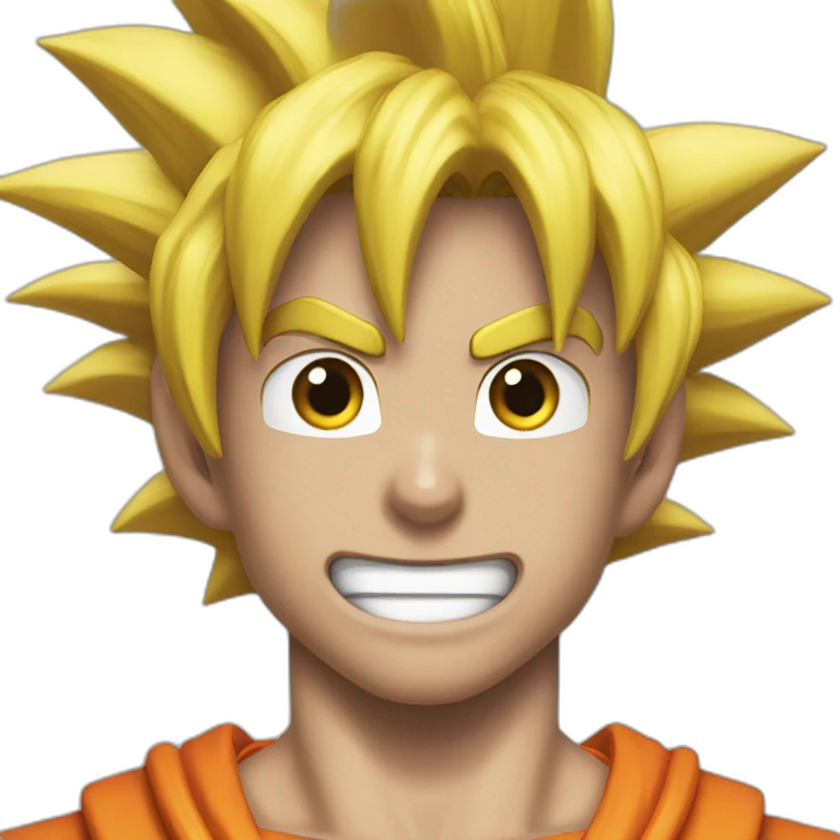 does goku clean nuts? emoji