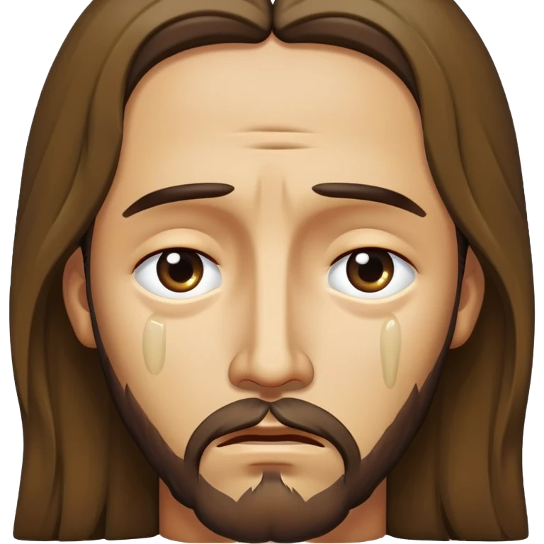 Crying Jesus emoji