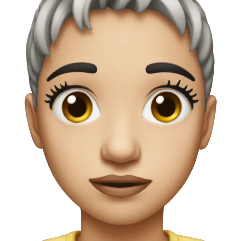 😔 with lashes emoji