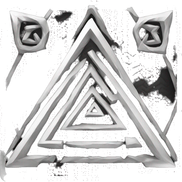Black Valknut  emoji