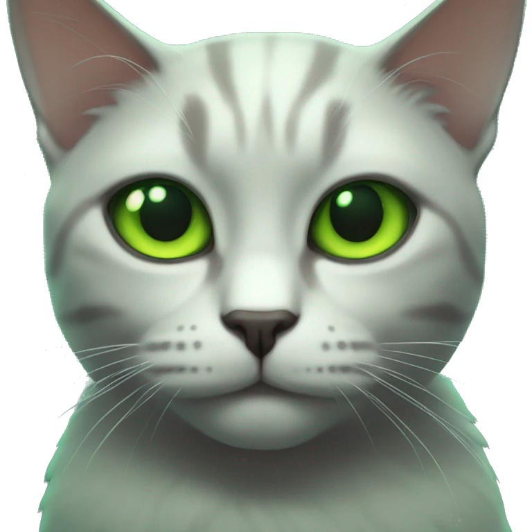 Night vision cat emoji