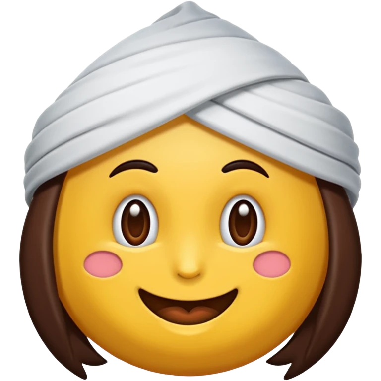 Kurasanın üzerinden akan çikolata emoji