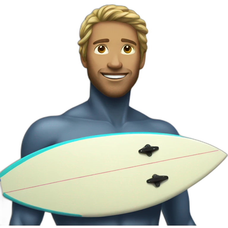 Surfer dude emoji