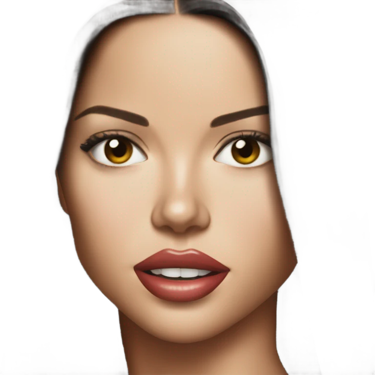 Adriana lima  emoji