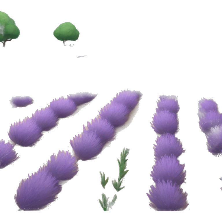 Small Lavender Field emoji