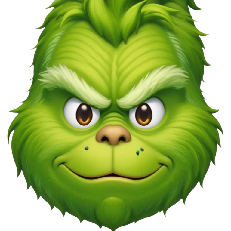 The grinch emoji