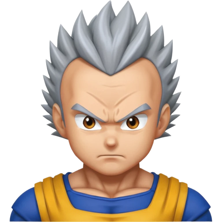 Vegeta Grey hair emoji
