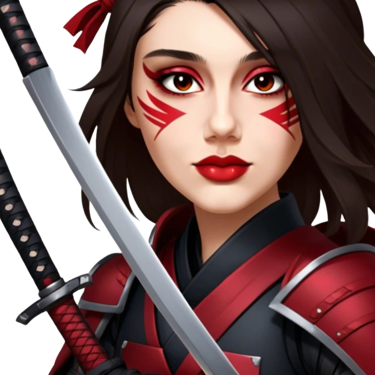 Fierce Samurai emoji