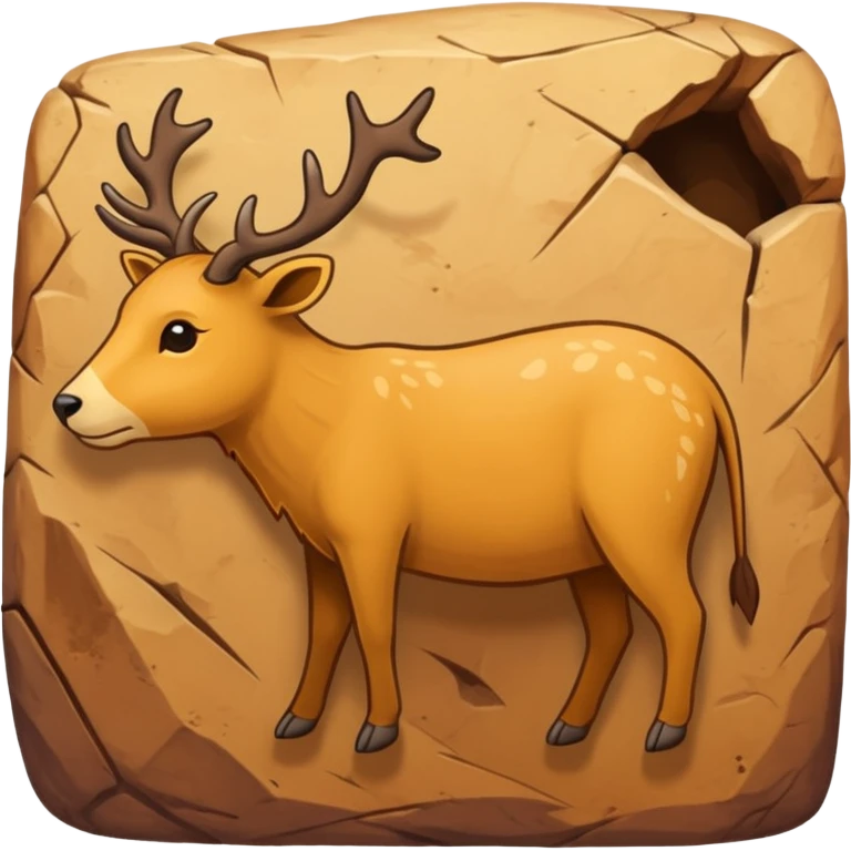 stone age cave art emoji