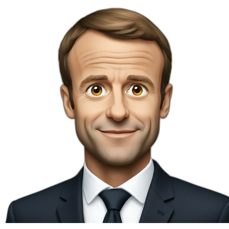 Emmanuel Macron emoji