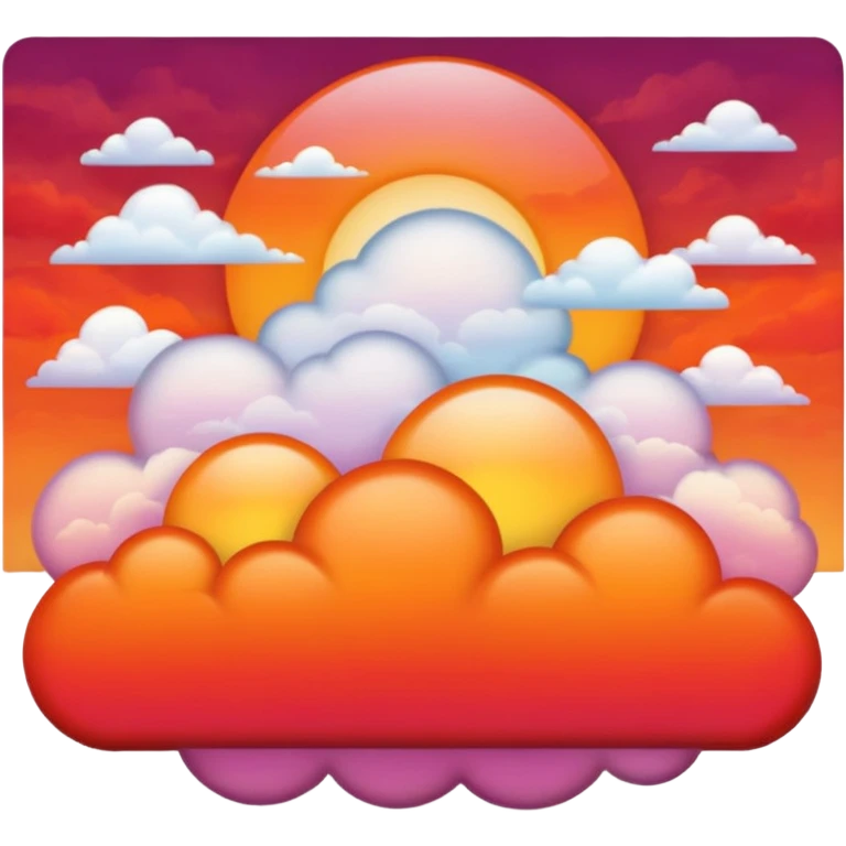 Sunset emoji
