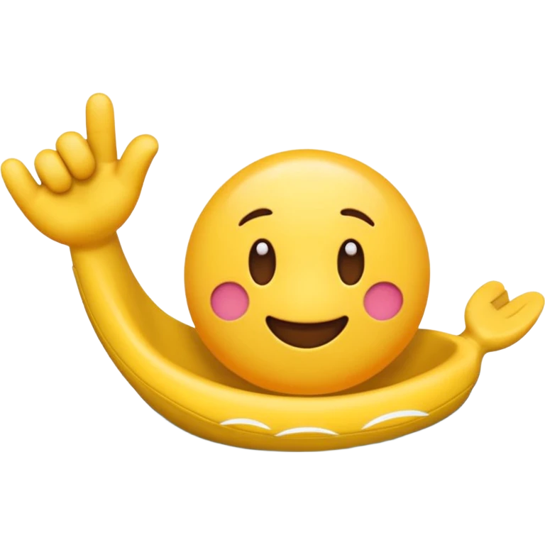 Emoji nadando emoji