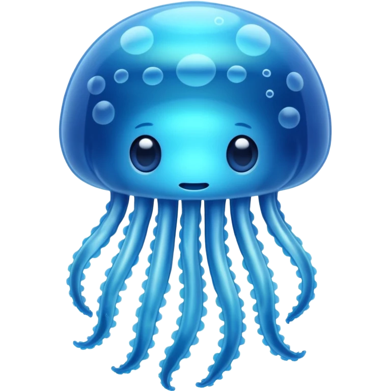 Baby jellyfish with unique design emoji