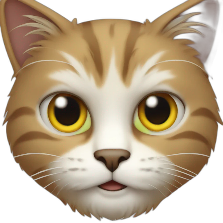 Cat eagle emoji