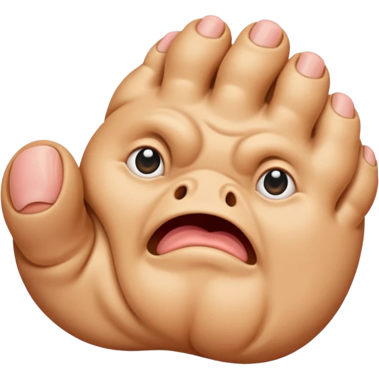 big toe emoji