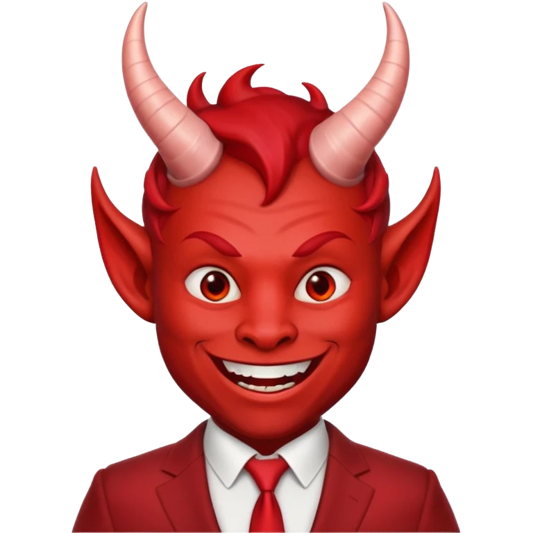 mischevious devil guy thats not scary, emoji