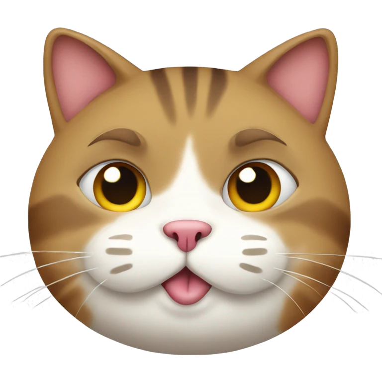 Fat cat emoji