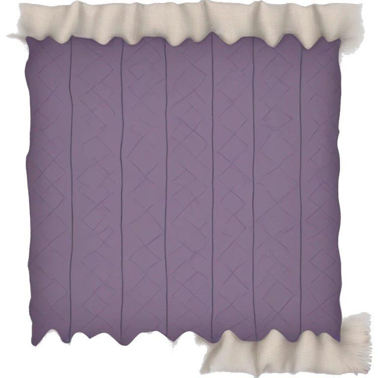 Blanket folded emoji